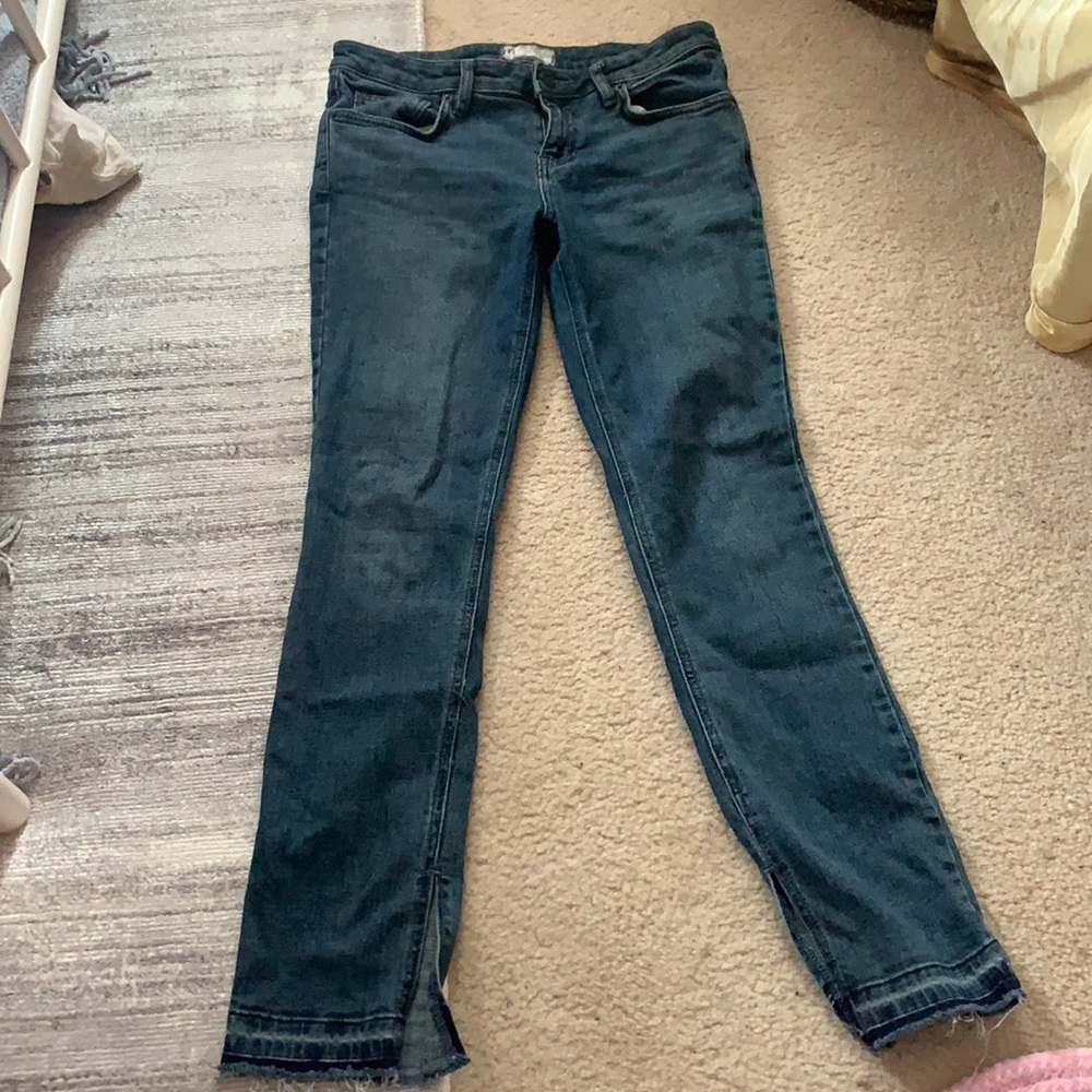 Free people blue jeans